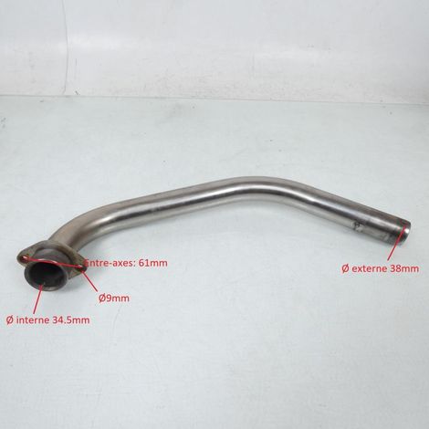[PRODUIT D'OCCASION] Collecteur d'échappement origine pour moto Suzuki Ø38mm Ø34.5mm