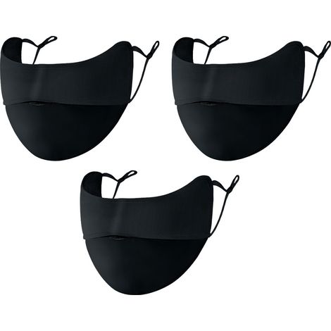 Masque Solaire - Protection UV Et Anti-Poussière - Pour Conduite Sport Et Jardinage - Lot De 3 (1/5)