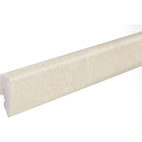 Neuhofer Fußleiste 240 cm 38,5 x 15 mm Fliese modern travertin (1/3)