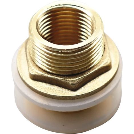 Grifo para depósito de agua Dailygoods, Conexión de latón, Adaptador para grifo de desagüe, Drenaje de agua perfecto (1/5)