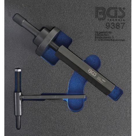BGS Inserción para carro de taller 1/6: Juego de herramientas para alinear la tapa de la carcasa de distribución y desmontar el rotor de la bomba para Ford 1.8 TDDi / TDCi - 9387