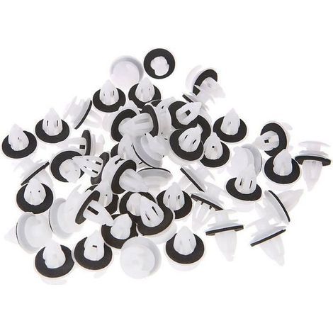 50 Stück Türverkleidungsclips mit Dichtungsring für E34, E36, E38, E39, E46, M3, M5, Z3, X5 (1/5)