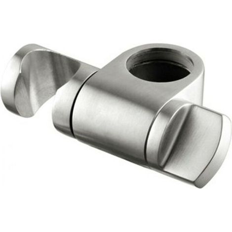 Duschkopf-Sitzliftstange Schwenkbefestigung für 25 mm verstellbare Gleitstange Ersatz-Duschkopfhalter aus gebürstetem Edelstahl SUS304 (1/5)