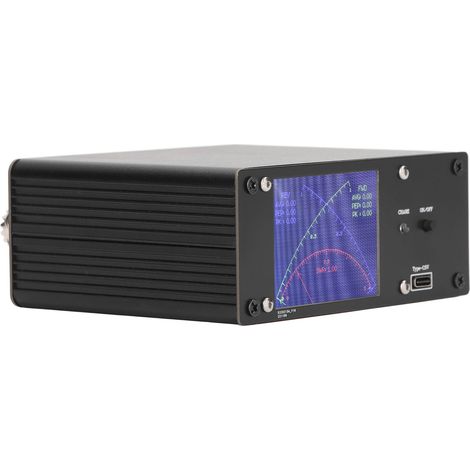 Wattmètre numérique à ondes courtes 1 mW – 1 kW 0,4 – 60 MHz ROS 2,4 pouces pour l'industrie (1/5)