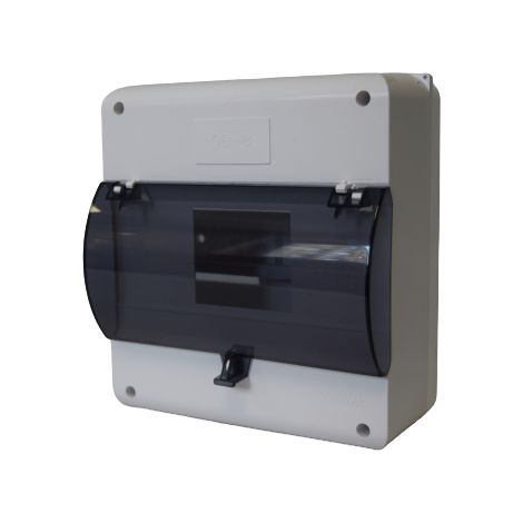 Quadro di distribuzione modulare 1x8 da parete N+PE con serranda antifumo IP30 Karlik OB-8ZZK