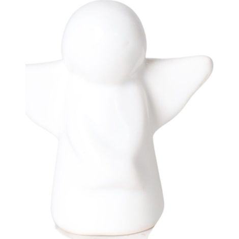 Mini angelo in ceramica bianca, 5x2,5x5 cm (1/2)