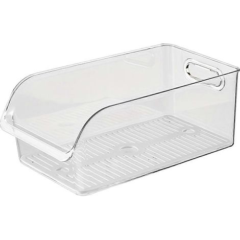 Boîte de rangement pour réfrigérateur (1 pièce) - Boîte de conservation alimentaire - Tiroir spécial pour légumes, fruits et œufs - Cuisine (1/5)