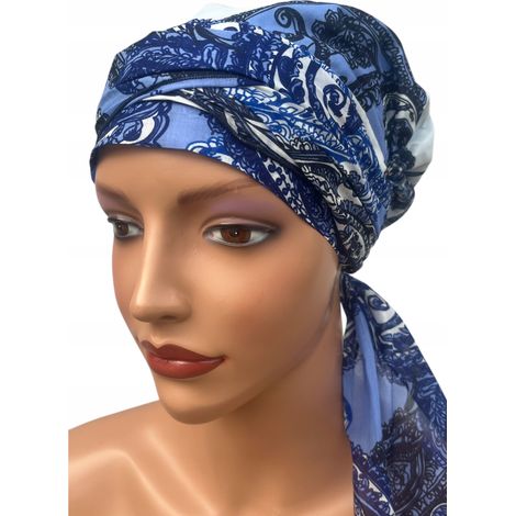 Turbante Maja 477 cómodo y elegante para mujer, también para después de la quimioterapia. (1/5)