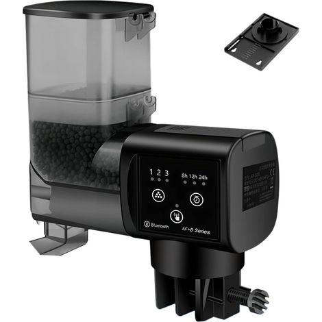 Distributeur Automatique de Nourriture pour Poissons d'aquarium250ml (1/5)
