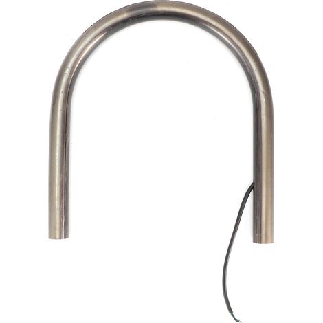 Support Moto Arceau Arrière Cadre Tube Plat Style Café Racer pour Honda, Feu Stop Clignotant Intégré, 230mm (1/5)