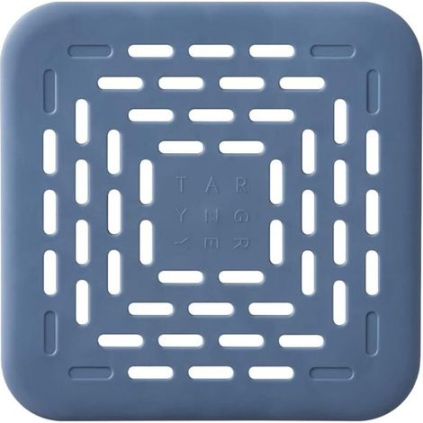 Filtre à Évier Protection de Drain de Silicone Filtre avec Ventouse,Anti-Obstruction Empêcher des Débris Couvercles de Drain de Douche pour Évier de Cuisine,Salle de Bain lavabo-bleu (1/5)