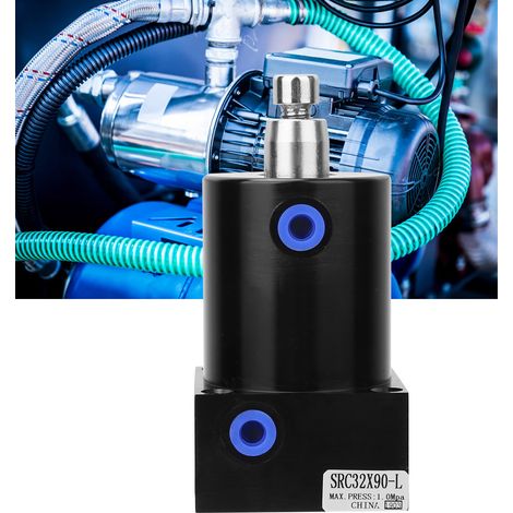 Vérin pneumatique pivotant à 90 degrés SRC32, vérin de serrage rotatif pneumatique SRC32X90L (1/5)
