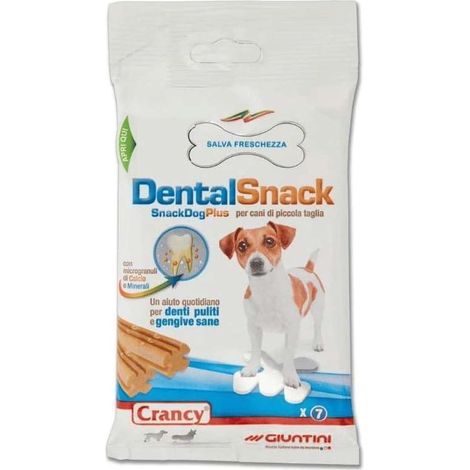 Giuntini Snack Dentale Cani Piccola Taglia 110g Pulizia Denti (1/4)
