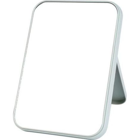 Pair CSPARKV (vert)Miroir de maquillage de table de bureau, miroir pliable portable 20 x 14 cm avec support, rotation réglable à 90 °, miroir de maquillage suspendu pour salle de bain, douche, rasage (1/4)