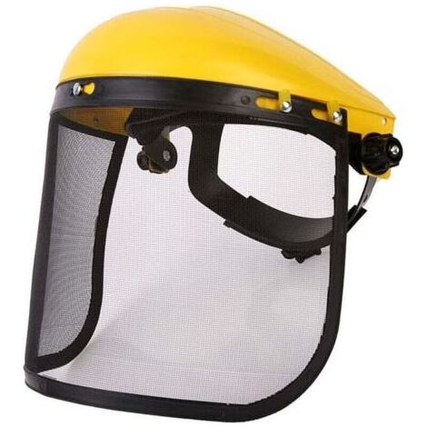 Visière De Visage - Maille Ventilée - Pour Jardinage Et Aménagement Paysager - Ajustable Par Bouton Rotatif - 1 Pièce (1/4)