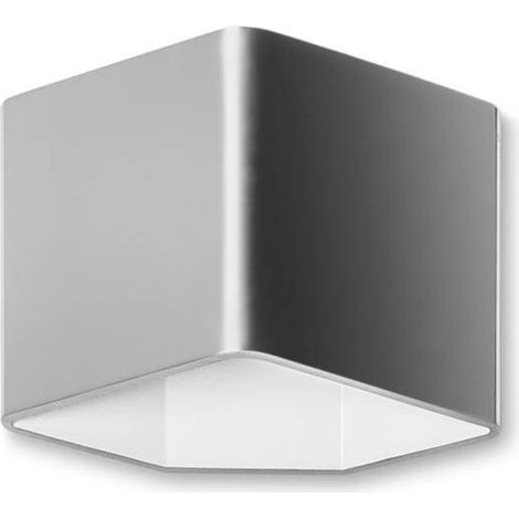 Leds-C4 Jet - LED 1 Light Innenwandleuchte Gebürstetes Aluminium (1/3)