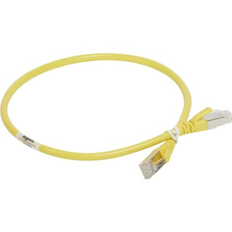 CORDON C6A S/FTP PVC JAUN.0.5M LEGRAND 051816