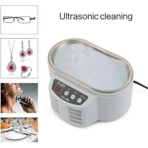Smart Mini Bain de Nettoyage À Ultrasons Pour Bijoux Lunettes Circuit De Nettoyage Conseil Contrôle Intelligent (1/4)