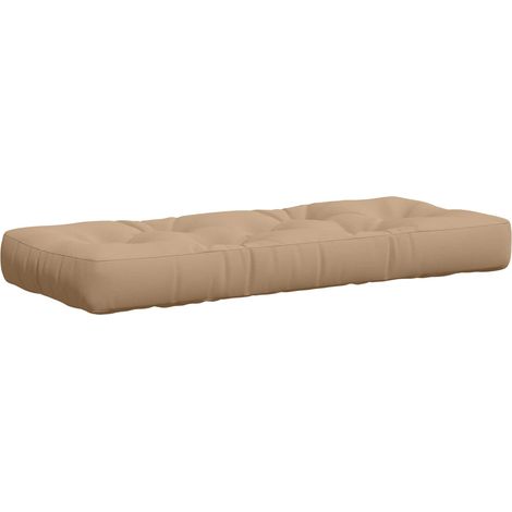 Coussin de chaise VIANEN - 120 × 40 × 12 cm - sable - 100 % polyester (1/5)