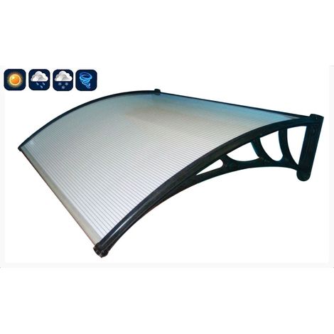Pensilina Tettoia per porte e finestre  L 120 x P 100 cm