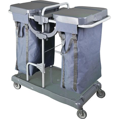Chariot pour sacs à linge double - VIRTUS