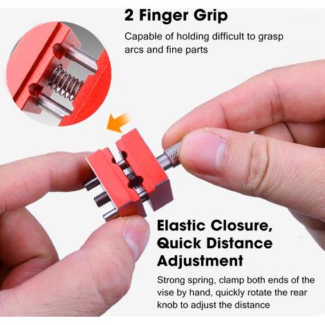 Mini étau d'établi pour le serrage d'objets, le ponçage et la peinture de maquettes, mini étau d'établi UA-90637 (1/5)