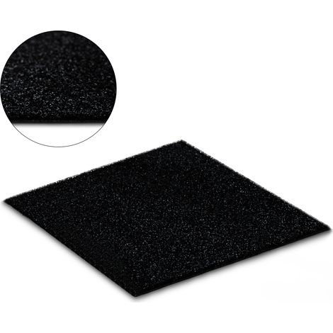 ARTIFICIAL GRASS SPRING black any size black 200x400 cm