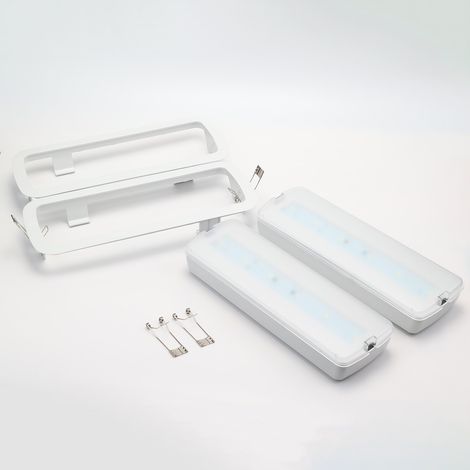 ALPINALUZ Pack de 2 Luz de Emergencia LED 3W (1/5)