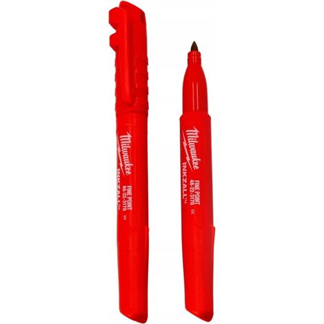 Marqueur Milwaukee 355259 avec pointe standard - rouge - 1 pc. (1/2)