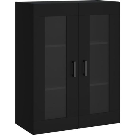 Maison Exclusive - Armoire murale noir 69,5x34x90 cm (1/5)