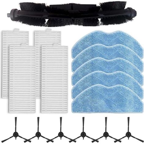 Accessoires de rechange pour aspirateurs pour Tefal pour X-Plorer Series 75 S+ RG8597W, comprend 1 brosse à rouleau principale, 4 (1/5)