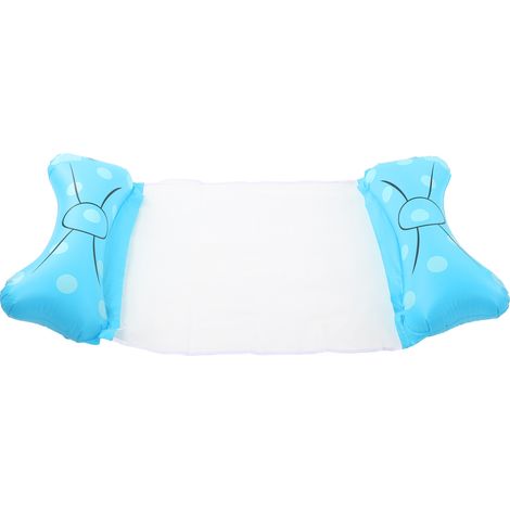 Hamac gonflable pour piscine, hamac aquatique portable pour adultes, bleu clair-AquaForge (1/5)