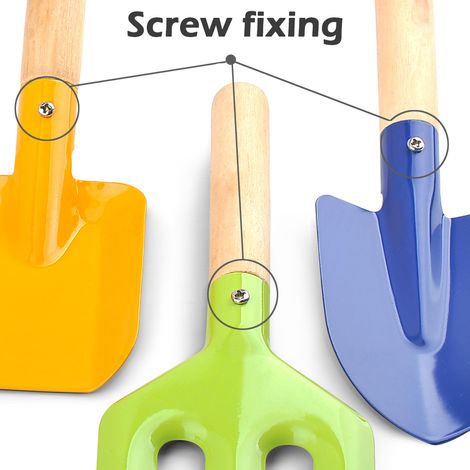 Outils de jardinage pour enfants, pelle à terre, jouets de jardinage d'extérieur (1/5)