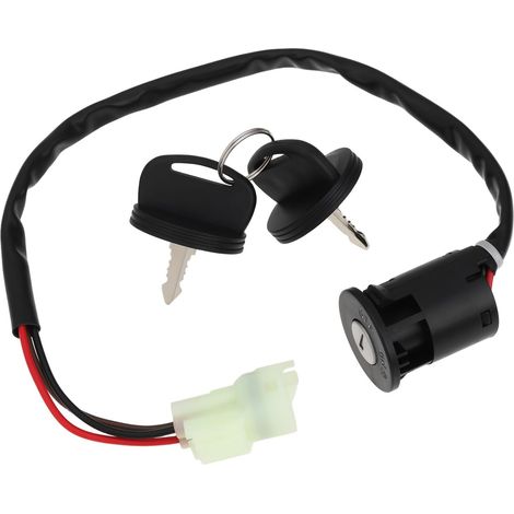 1 Ensemble Interrupteur d’Allumage avec 2 Clés Compatible avec 35010-LCA5-90A Compatible avec Maxxer 250 MXU 250 300 500 (1/5)