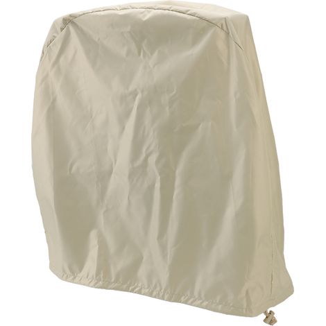 Copertura protettiva per ventilatore industriale, impermeabile, antipolvere e pieghevole, di colore beige, ideale per uso interno ed esterno, comprese le camere da letto. (1/5)
