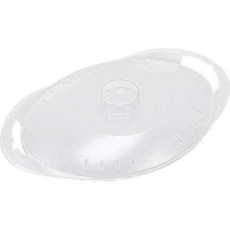 Lntyq Couvercle sûr à utiliser pour poêle à vapeur, résistant à la chaleur, pratique à laver, garder la chaleur, accessoire compatible avec Thermomix TM6 TM5 TM31 (1/5)
