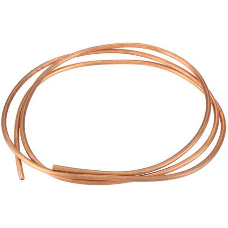 QORVA-Tube de bobine de cuivre souple T2 de 2m, ID de tuyau de 4mm OD 6mm d'épaisseur 1mm pour la réfrigération