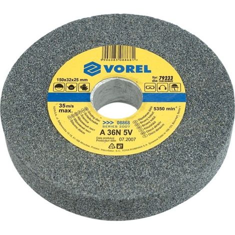 Muela abrasiva fina VOREL 125 x 1215 mm 08861