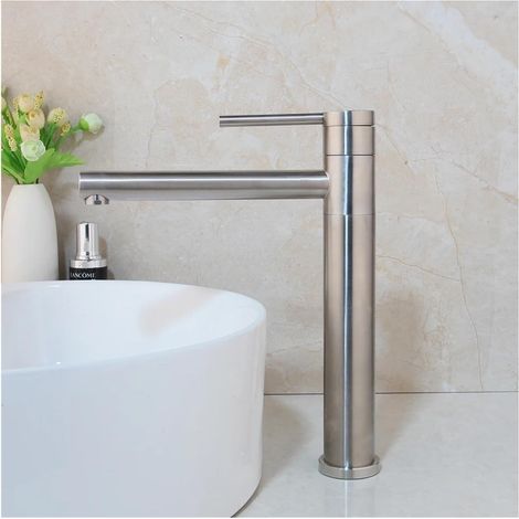 Mitigeur pour vasque - noir - pour lavabo et usage quotidien (1/5)