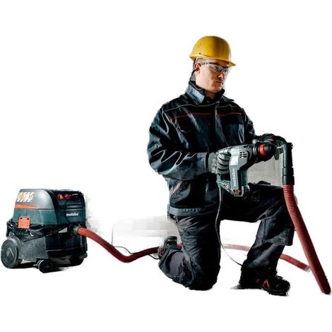 Metabo – Marteau combiné KHE 3251 – 3 fonctions : perçage, burinage, percussion – Mandrin SDS-Plus avec changement rapide – Moteur Marathon 800W (1/10)