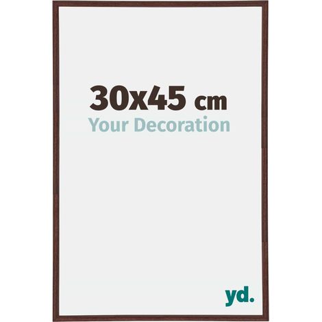 yd. - Cadre photo 30x45 - Brun - Plastique - Annecy