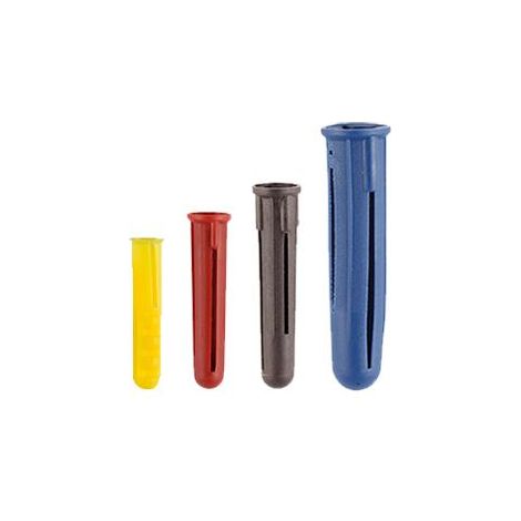 TIMco Red Plastic Plug Qty 100