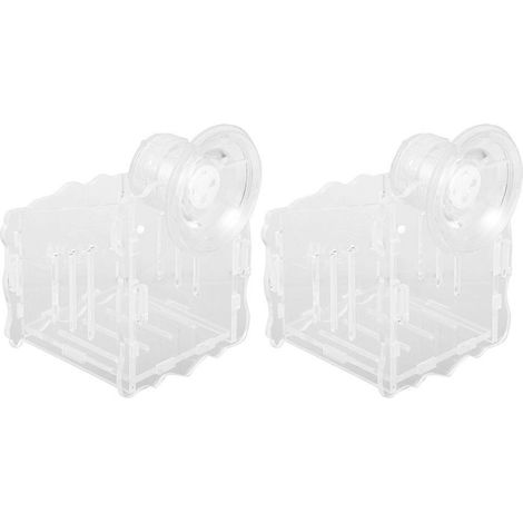 Support pour plantes aquatiques, pot de plantation pour aquarium avec ventouse, 1 ensemble (1/4)