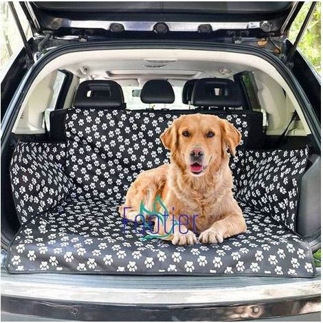 Tapis de Coffre,Coffre Protection Housse de Coffre Couverture de Voiture pour Chien Imperméable et Antidérapant pour Universelle (1/4)