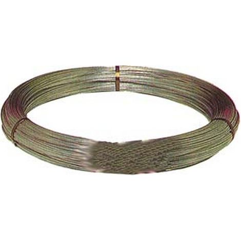 1ROTOLO FILO FERRO ZINCATO IN MATASSE KG.25 - n°13 filo ø mm.2 Kg.25