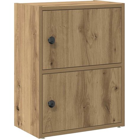 Maison Exclusive - Bücherregal Artisan-Eiche 40x24x52 cm Holzwerk