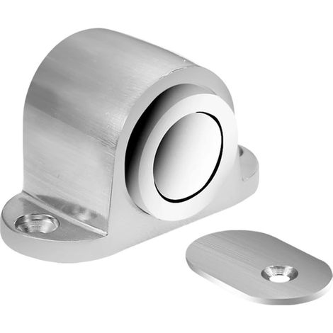 Powerful Magnetic Door Stop for Floor, 52mm (Silver) (1/5)