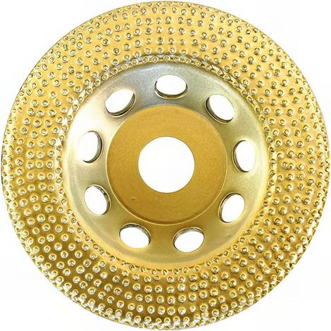 Plateau Diamant époxy D.125 x Al. 22.23 x Ht. 1.6 mm - Pour Colles, Peintures, Matériaux s et Epoxy - Diamwood (1/3)