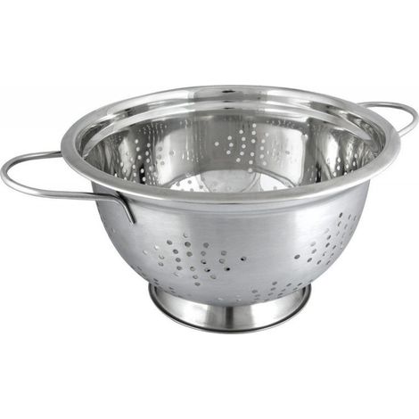 Scolapasta profondo in acciaio 24 cm KINGHOFF KH-1237 (1/2)