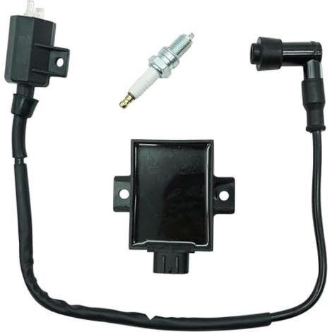 Bobine d'allumage, Bougie et CDI pour Kawasaki Bayou 220 KLF220 1996-2002 et Bayou 250 KLF250 2003-2011 (1/4)